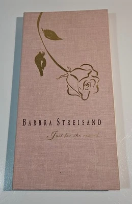 Barbra Streisand 4 CD Long Box Set “Just For the Record” 1991 Sony #1478 - Image 1 of 4