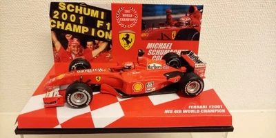 COLLEZIONE MICHAEL SCHUMACHER 1:43 FERRARI F2001 4° CAMPIONE DEL MONDO MARLBORO - Immagine 1 di 4