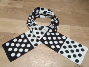 Bufanda elástica a lunares para mujer Joe Boxer, negro blanco, talla única - Imagen 1 de 6