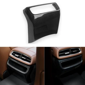 For Genesis G80 2021-2024 Carbon Black Rear Air Condition Vent Outlet Cover Trim - Picture 1 of 7