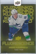 2022-23 Upper Deck Fluorescence Gold 130/150 #F-47 Andrei Kuzmenko
