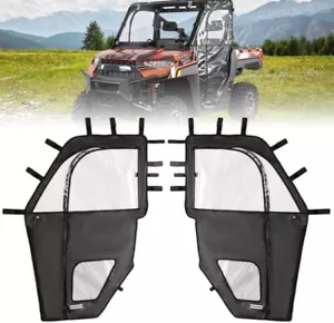 Zipper Soft Doors Fit For UTV Polaris Ranger XP 1000 2017-25 ~ Kemimoto - Bild 1 von 2