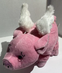 Webkinz flutter flying pink pig white wings HM789 no code plush stuffed animal - Picture 1 of 10