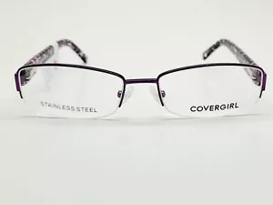 1 Stück Neu Covergirl CG0826 Violette Brille Gestell 54-17-135 #457 - Bild 1 von 12