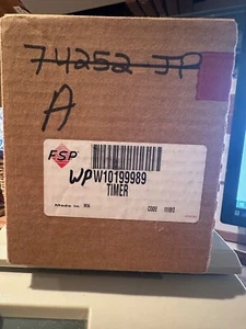 WPW10199989 New Genuine OEM Whirlpool Washer Washing Machine NEW IN BOX Timer - Picture 1 of 1