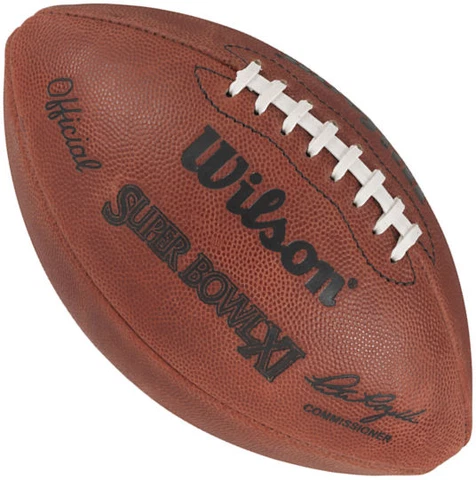 SUPER BOWL XI 11 Authentic Wilson NFL Game Football - OAKLAND RAIDERS Cover
