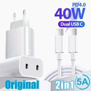 Cable Chargeur prise Secteur USB Charger iphone X 11 12 13 14 15 16 Pro Max Mini - Zdjęcie 1 z 18