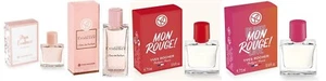 Set of 4 mini Bloom in Love, Evidence, Mon Rouge!, Mon Evidence Yves Rocher NEW - Picture 1 of 1