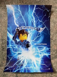 LEGO NINJAGO - 11,5"x17" Original Promo Movie Poster 2017 BE LIGHTNING Figur - Bild 1 von 1
