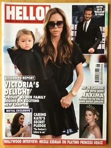 HELLO! MAGAZINE #1263 - 11 FEBRUARY 2013 - VICTORIA BECKHAM - KATE - MAXIMA - Picture 1 of 1