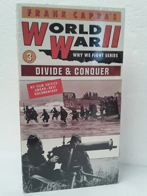 World War 2 Divide And Conquer VHS New Sealed - Image 1 of 4