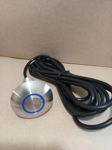 Dvs tactile switch 50mm bezel blue insert touch push switch AC02-046 - Picture 1 of 3