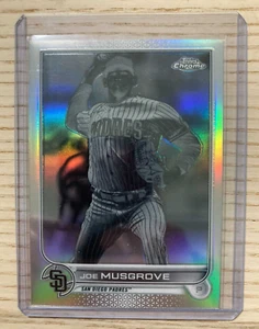 Joe Musgrove 2022 Topps Chrome Baseball Black and White Refractor - Bild 1 von 2
