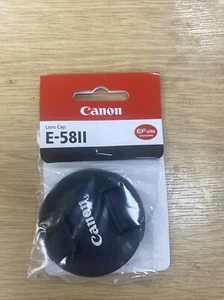 Brand New Genuine Canon E-58 II 58mm Front Lens Cap - Picture 1 of 2