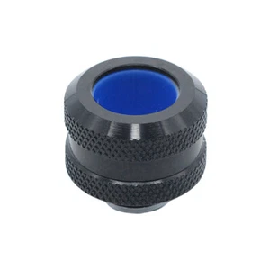 PC Water Cooling Tube Fitting G1/4 for 14mm OD Hard Tubes (Black) - Afbeelding 1 van 8