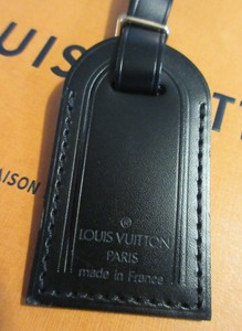 louis vuitton luggage tag damier ebene