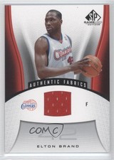 2006-07 SP Game Used Edition Authentic Fabrics Elton Brand #138