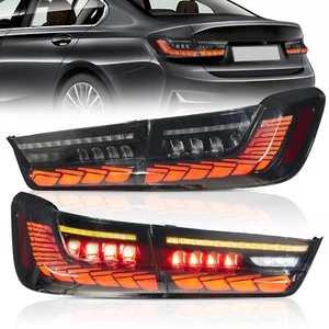 LED Tail Lights For BMW 3 Series G20 G28 G80 M3 2019 -2022 2020 w/Start-up Lamps - Picture 1 of 10