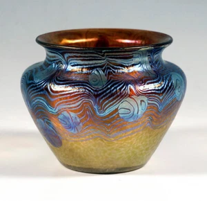 Lötz Vase Jugendstil Art Nouveau Vase Loetz Argus Phänomen Bohemia Genre 2/351 - Picture 1 of 7