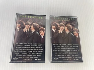 The Beatles Rock 'N' Roll Music Volume 1 & 2 Cassette Tapes 4N-16020 & 4N-16021 - Picture 1 of 11