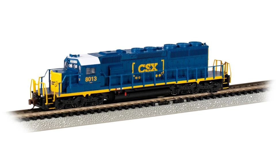 Bachmann 67075 N Scale CSX EMD SD40-2 Diesel Locomotive Dark Future "HTM") 8013 - Image 1 of 1