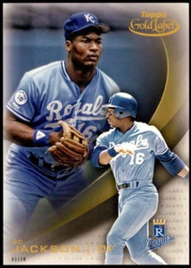 Bo Jackson 2016 Topps Gold Label 5x7 Clase 1 Oro #16/49 Reales - Imagen 1 de 2