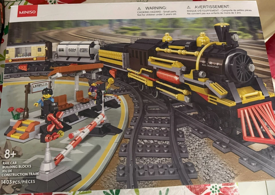 MINISO Train Set Lego-like blocks kit - Image 1 of 2