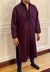 Wedding Groom Sherwani Kurta Formal Pajama Shirt, Ethnic Robe