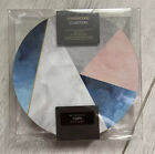 💙 Geometric Coasters Luxury Lacquered Finish Marble Effect 4 rrp £15 Brand New