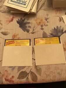 THE THREE STOOGES CINEMAWARE IBM PC REEL 1 , 2, 3 COMMODORE 64 5.25" FLOPPY