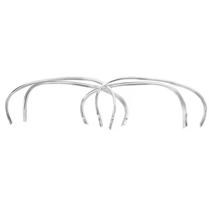 1970 Chevy Impala Wheel Opening Moldings 4 Piece Set Front Rear Right Left-M1733 - Bild 1 von 1