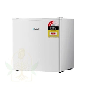 Devanti 48L Bar Fridge White Black Compact Refrigerator - Picture 1 of 25