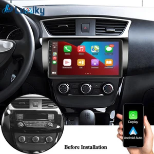 For Nissan Sentra 2012-2018 Apple CarPlay Android13 Car Stereo Radio GPS WIFI FM - Picture 1 of 21