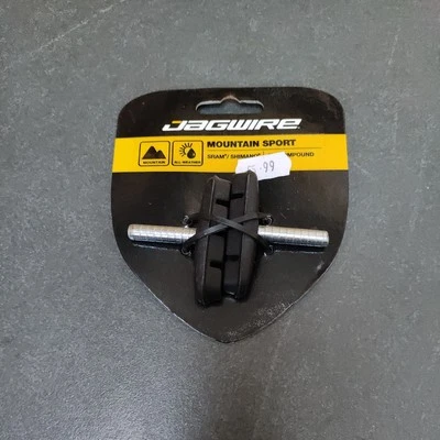 1 pair Jagwire Mountain Sport Cantilever Brake Pads Shimano SRAM compatible - Image 1 of 3