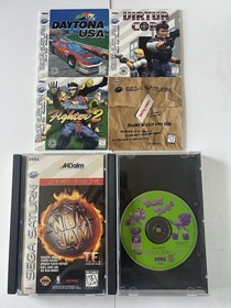 Sega Saturn Game Lot 5 Games Virtua Cop Virtua Fighter