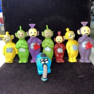 8x Vintage Teletubbies Spielzeug inklusive seltenem Noo Noo Staubsauger!!! - Bild 1 von 14