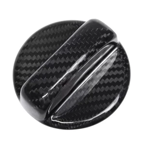Carbon Fiber Fuel Gas Tank Filler Cap Cover fit for Lexus IS300 350 500 F Sport - Picture 1 of 5