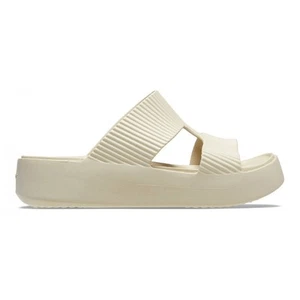Crocs Getaway Groove Plataforma H-Strap Sandalias De Mujer Zuecos Cuña Goma - Imagen 1 de 8