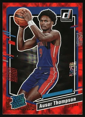 2023-24 Panini Donruss - Rated Rookie Ausar Thompson #228 Red (RC) - Image 1 of 2