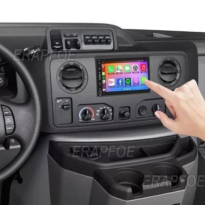 7"  For 2009-2014 Ford E250 E-350 Super Duty CarPlay Android Auto Radio GPS Navi - Image 1 of 4