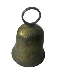 Used Christmas Bell 1992 International Silver Co Silver plated Dose Not Working - Picture 1 of 5