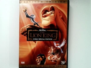 The Lion King DVD 2003 Platinum Edition 2-Disc Special Edition - Picture 1 of 2