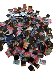 Zestaw 10 - 32GB Używane różne marki Karty pamięci MICRO SD Pełna pojemność - Zdjęcie 1 z 1