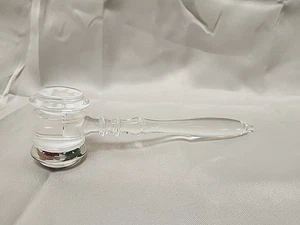 Vintage Freimaurer zeremonieller Plexiglas Hammer Orden des Oststerns und Blumen - Bild 1 von 6