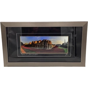 Gerahmtes Foto Mohnblumen am Tower of London von HUGH SUN Limited Edition BO - Bild 1 von 12