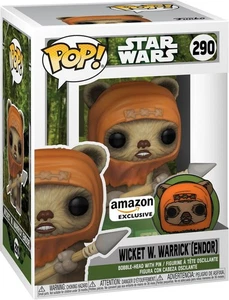 Star Wars - Wicket W. Warrick (Endor) 290 Amazon Exclusive - Funko Pop - Bild 1 von 2
