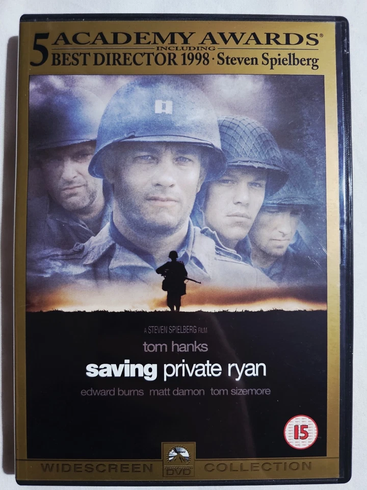 Saving Private Ryan DVD Starring Tom Hanks, Steven Spielberg - Image 1 of 1
