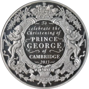 2013 Great Britain Silver Kilo 500 Pound NGC PF70 UCAM Prince George Christen... - Picture 1 of 5