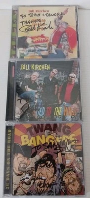 3 Bill Kirchen Signed CD covers with 2 CDs - Image 1 of 4