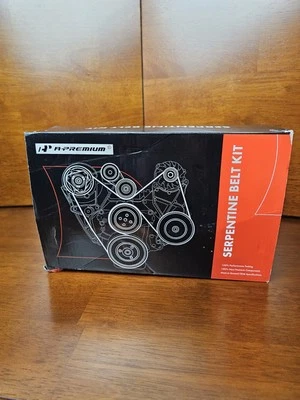 3 Pcs Serpentine Belt Drive Component Kit for Nissan Rogue/Select 2008-2013 - Image 1 of 4